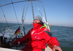 Stefan beim selgeln