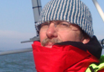 Stefan beim Segeln